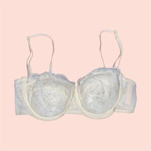 Vintage Ivory Push-up Bra